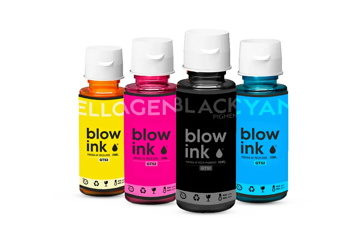 GT51 GT52 300ML COMBO TINTA ALTERNATIVA HP 5820 MX